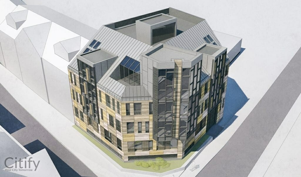 Mazā nometņu iela 15 (Mazā nometņu iela 15) - Daudzdzīvokļu nams - vizualizācija