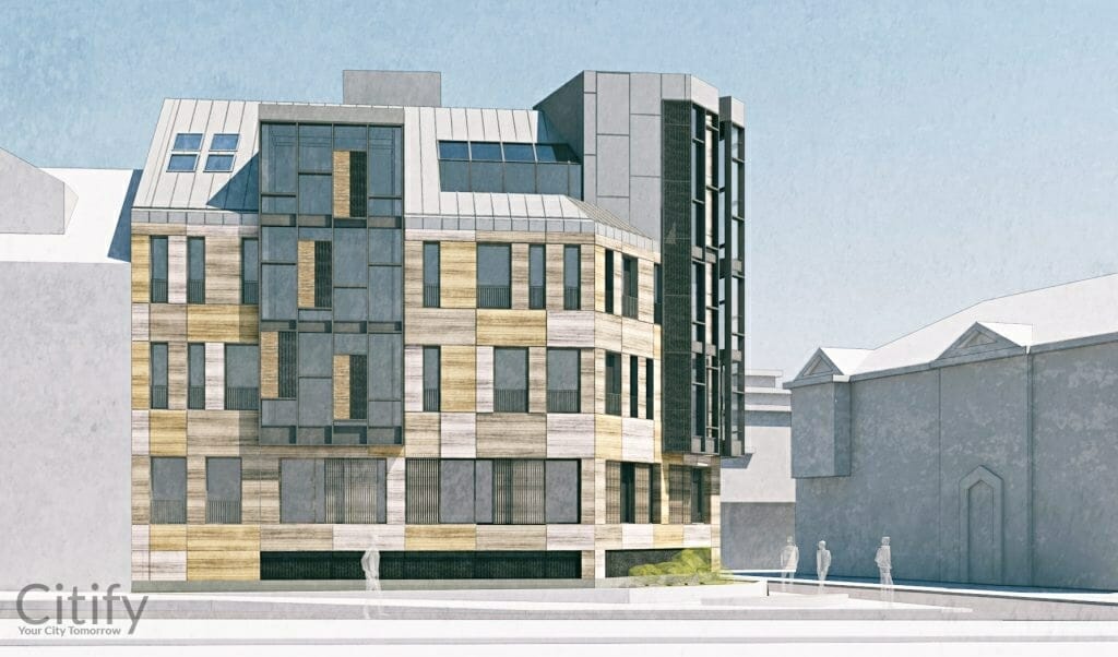 Mazā nometņu iela 15 (Mazā nometņu iela 15) - Daudzdzīvokļu nams - vizualizācija