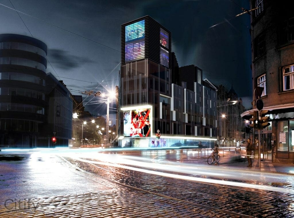 Miera iela 2 (Miera iela 2) - Office center - visualization