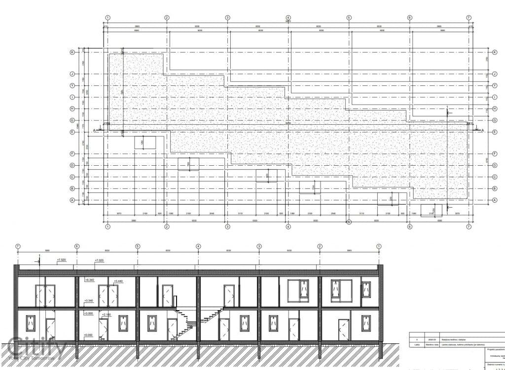 P. Vaičaičio g. 14, 14A, 14B, 14C, 14D, 14E (P. Vaičaičio g. 14, 14A, 14B, 14C, 14D, 14E) - Row housing - visualization