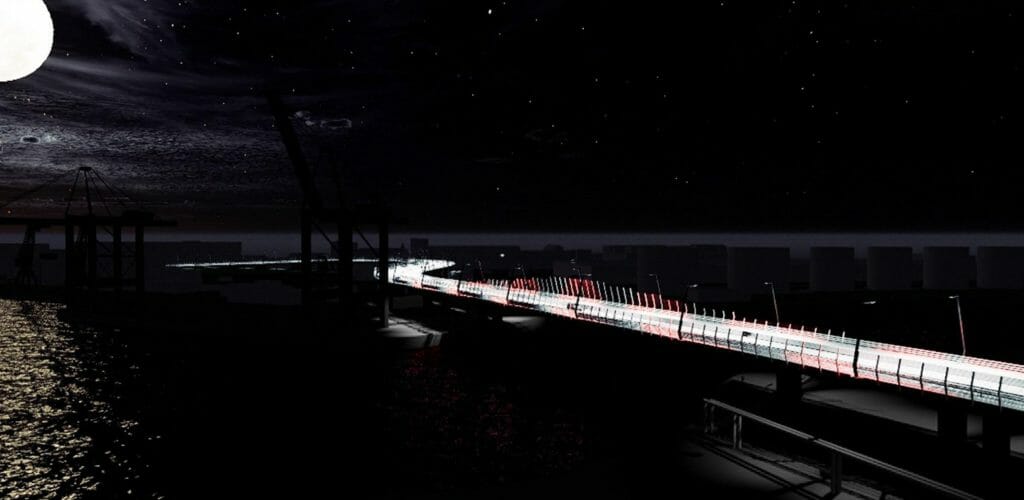 Satiksmes pārvads Tvaika iela - Kundziņsala (Tvaika iela) - Bridge - visualization