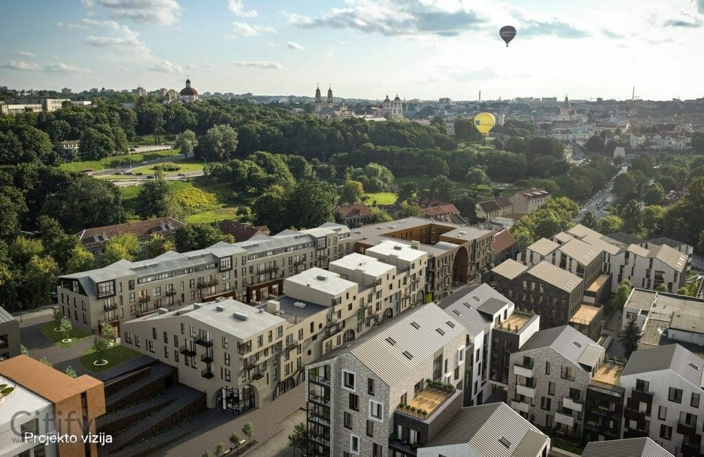 PAUPYS 6 etapas (Aukštaičių g. 7) - Multi apartment - visualization