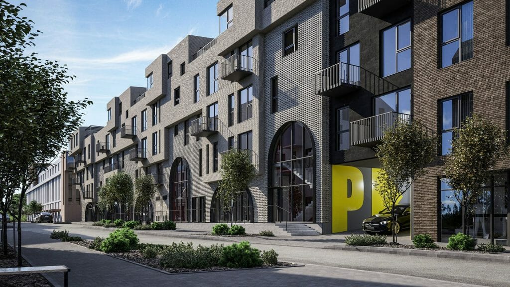 PAUPYS 6 etapas (Aukštaičių g. 7) - Multi apartment - visualization