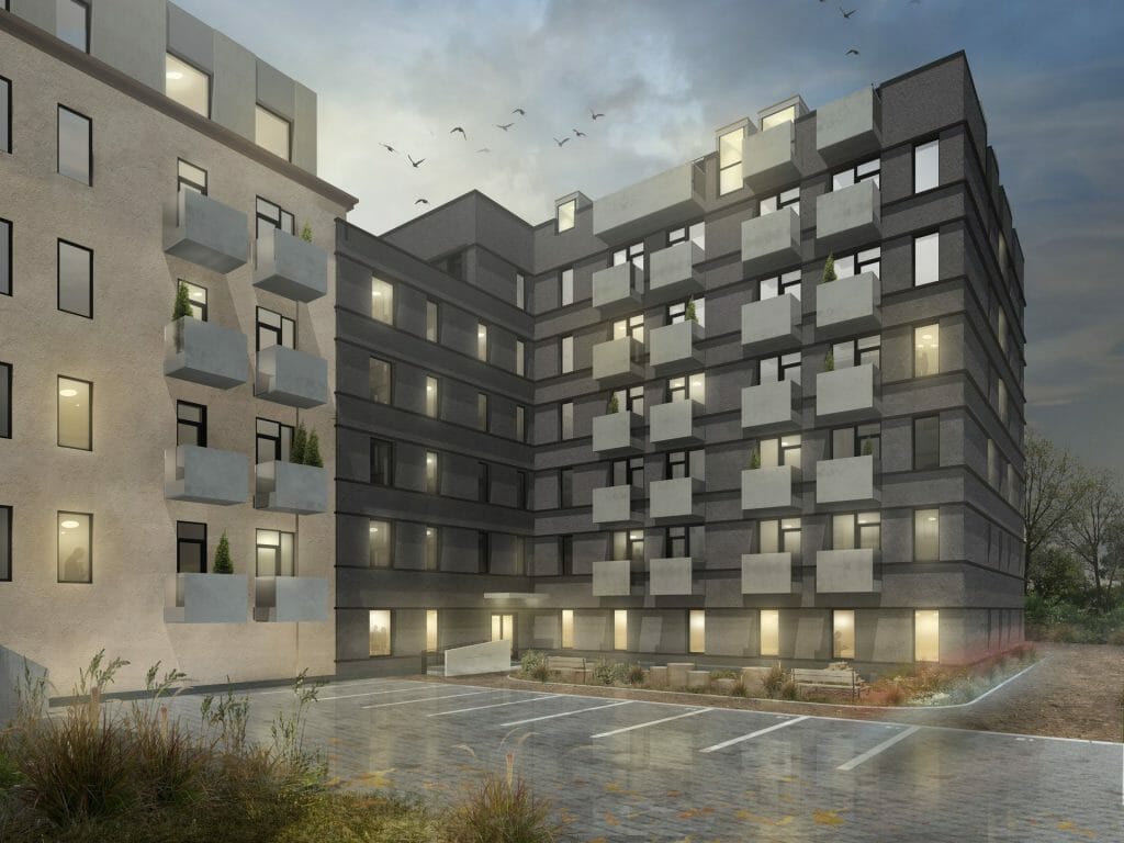 Pērnavas iela 70 (Pērnavas iela 70) - Multi apartment - visualization
