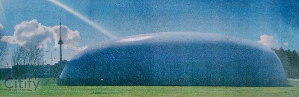 Ryto gimnazijos stadionas (Dariaus Gerbutavičiaus g. 9) - Sporta būve - vizualizācija