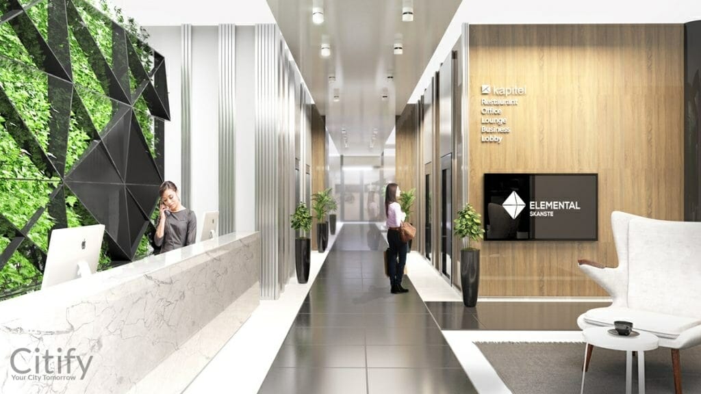 Elemental Business Centre (Skanstes iela 25) - Office center - visualization