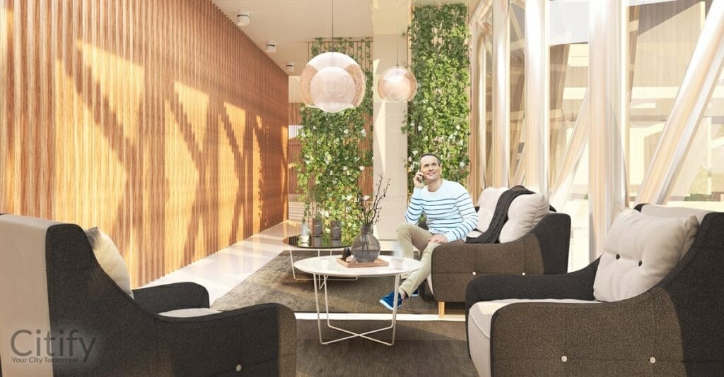 Elemental Business Centre (Skanstes iela 25) - Office center - visualization