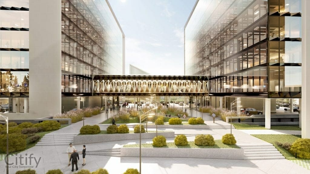 Elemental Business Centre (Skanstes iela 25) - Office center - visualization