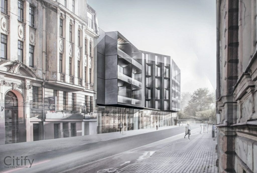 Skolas iela 2 (Skolas iela 2) - Multi apartment - visualization