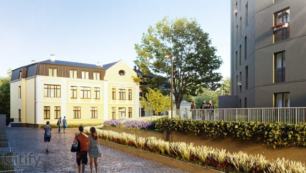 Tallinas Residential Quarter (Tallinas iela 5/7) - Korterelamu - visuaalne