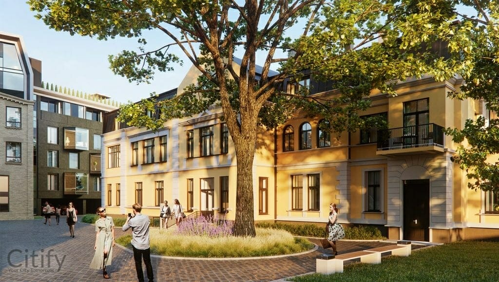 Tallinas Residential Quarter (Tallinas iela 5/7) - Korterelamu - visuaalne