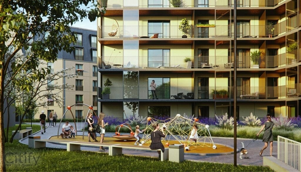 Tallinas Residential Quarter (Tallinas iela 5/7) - Korterelamu - visuaalne