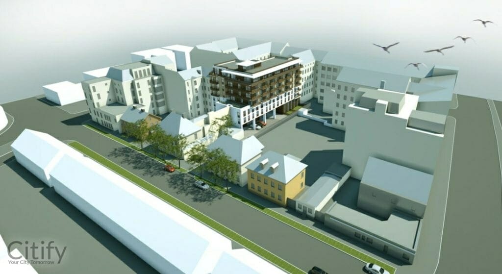 Turgeņeva iela 9A (Turgeņeva iela 9A) - Korterelamu - visuaalne