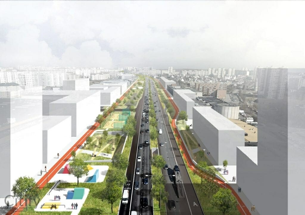 Ukmergės g. rekonstrukcija (Ukmergės g.) - Road - visualization