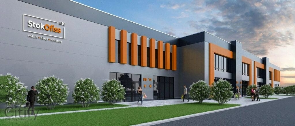 StokOfiss U30 (Ulbrokas iela 30) - Stock office / Flex space - visualization