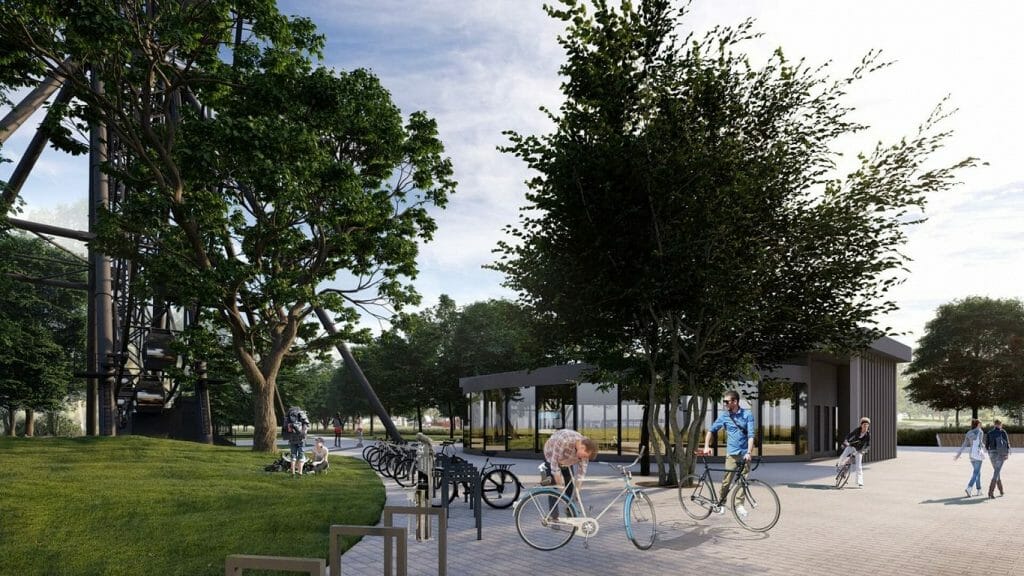 Rīgas panorāmas rats (Raņķa dambis, Slokas iela) - Other open space - visualization