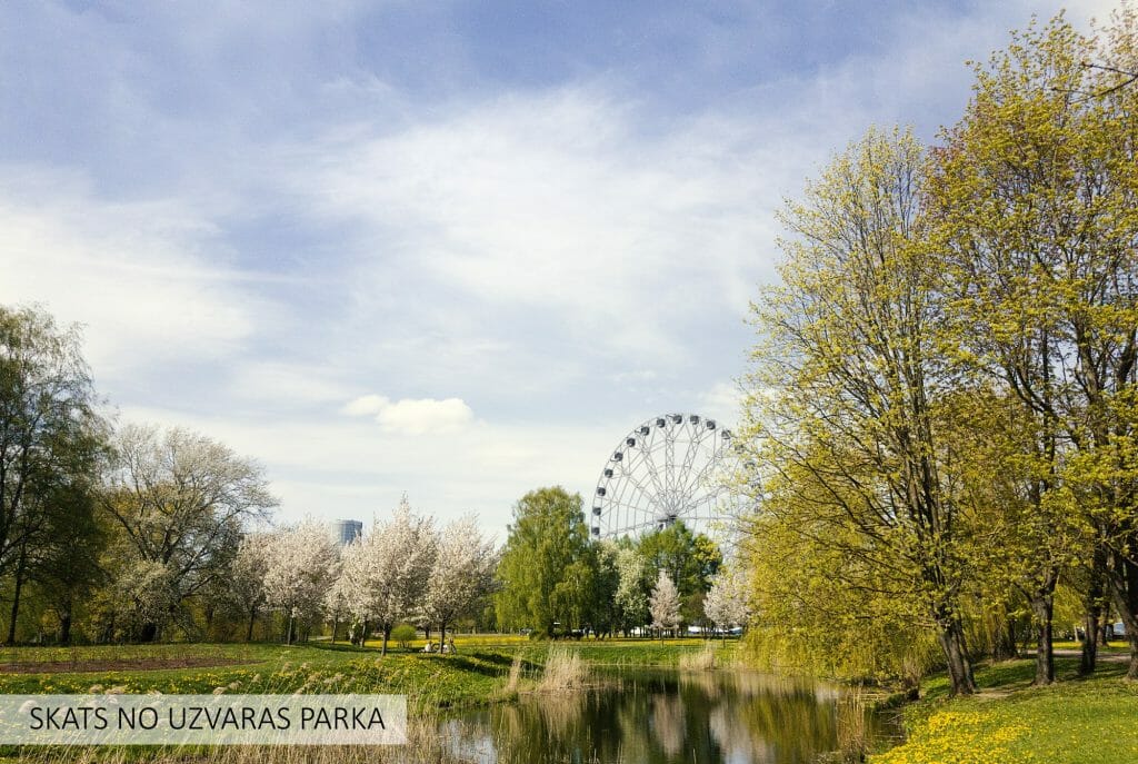 Rīgas panorāmas rats (Raņķa dambis, Slokas iela) - Other open space - visualization