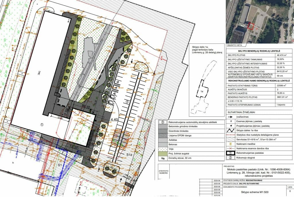 VGTU Antano Gustaičio aviacijos institutas (Linkmenų g. 28) - Higher education - visualization