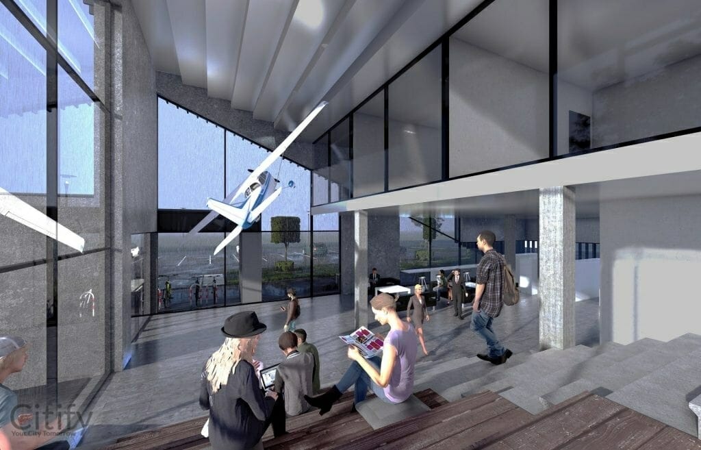 VGTU Antano Gustaičio aviacijos institutas (Linkmenų g. 28) - Higher education - visualization