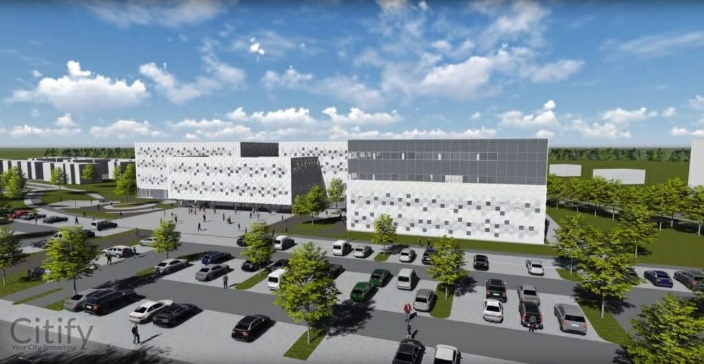 VU Medicinos fakultetas (Žaliųjų Ežerų g. 2) - Kõrgkool - visuaalne