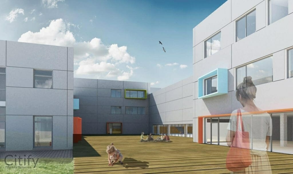 Karalienės Mortos mokykla ir darželis "Vaikystės sodas" (Lukšinės g. 29) - Primary and secondary education - visualization