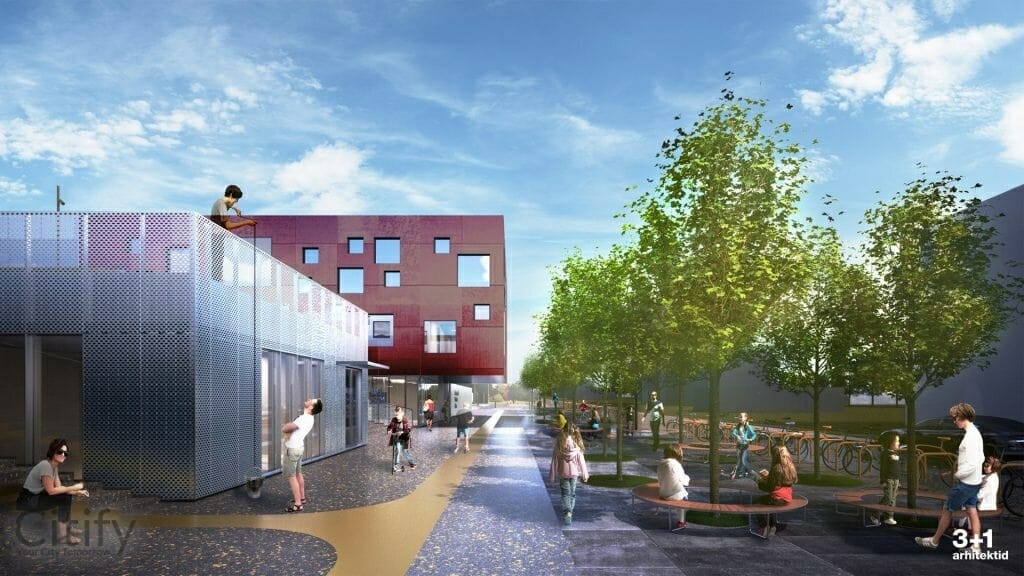 Ülemiste Hariduskompleks ( Valukoja 9) - Primary and secondary education - visualization