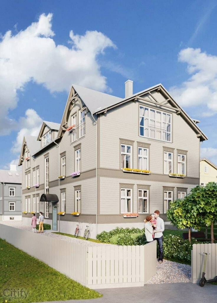 Vesivärava 9 (Vesivärava 9) - Multi apartment - visualization