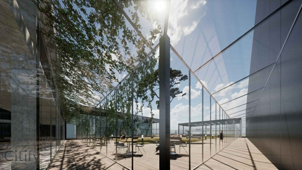 Vilniaus inovacijų parko verslo inkubatorius (Vismaliukų g. 34) - Mokslo įstaiga - vizualizacija