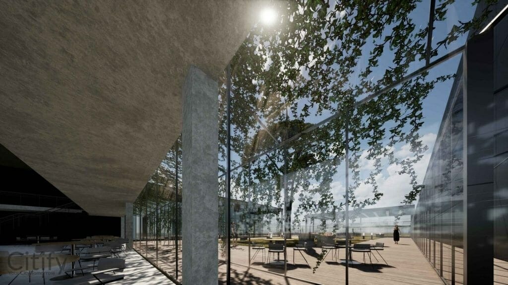 Vilniaus inovacijų parko verslo inkubatorius (Vismaliukų g. 34) - Mokslo įstaiga - vizualizacija