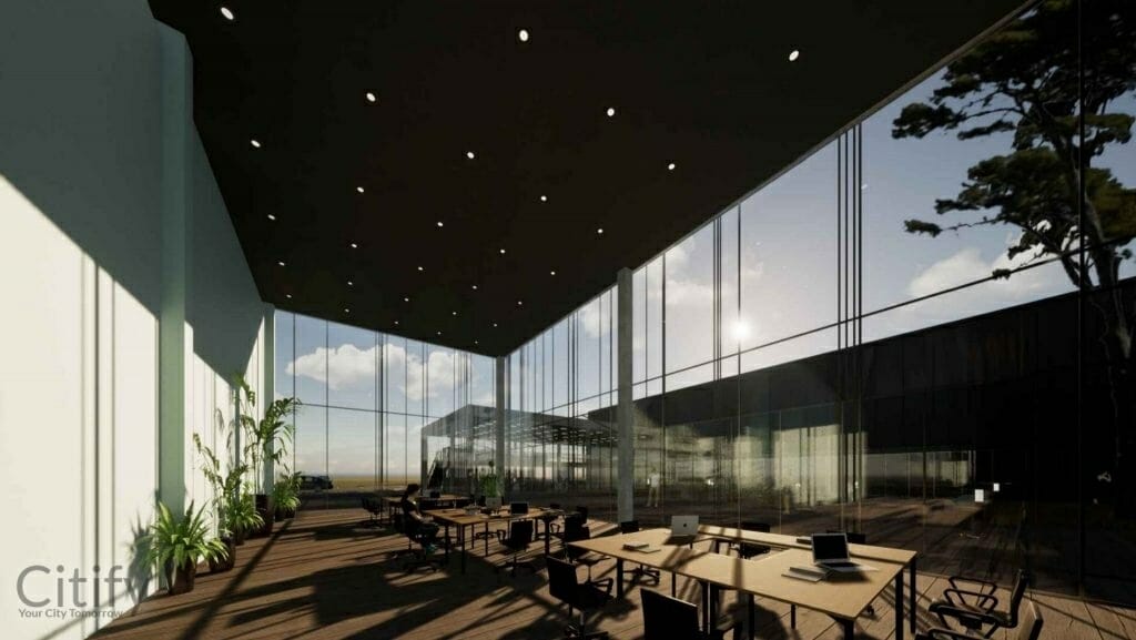 Vilniaus inovacijų parko verslo inkubatorius (Vismaliukų g. 34) - Mokslo įstaiga - vizualizacija