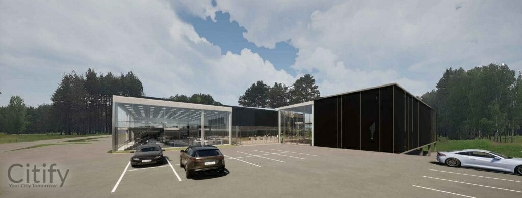 Vilniaus inovacijų parko verslo inkubatorius (Vismaliukų g. 34) - Mokslo įstaiga - vizualizacija