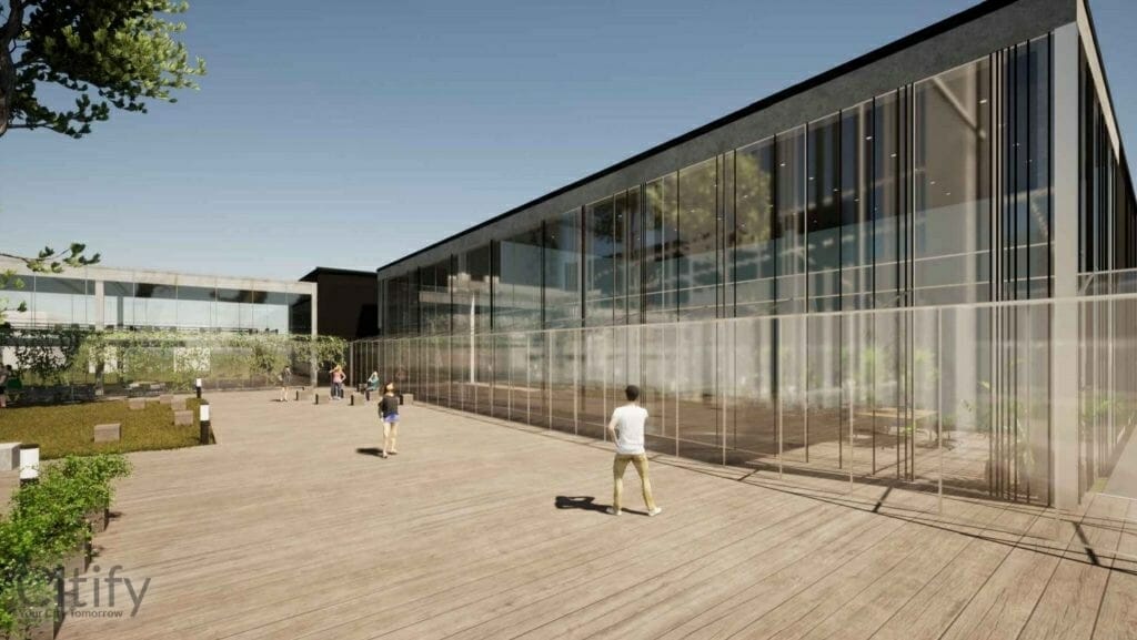 Vilniaus inovacijų parko verslo inkubatorius (Vismaliukų g. 34) - Mokslo įstaiga - vizualizacija