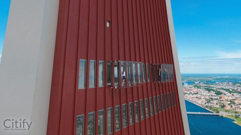 TV Tornis 2.0 (Zaķusalas krastmala 1) - Museum - visualization