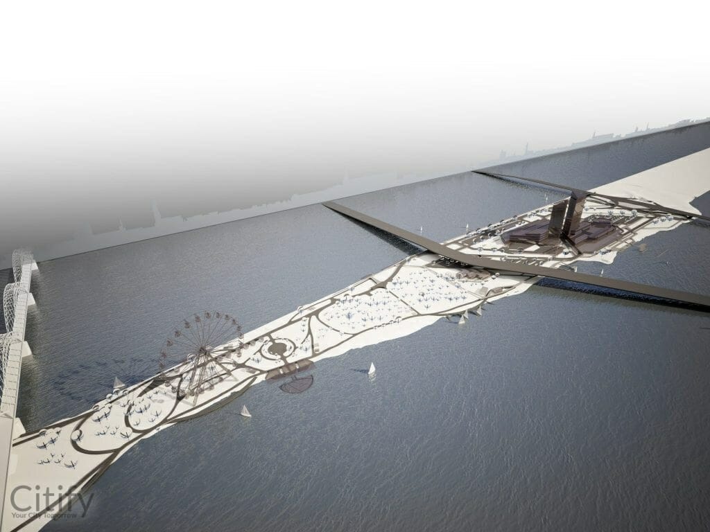 Biznesa centrs Zaķusala (Zaķusalas krastmala 35) - Office center - visualization