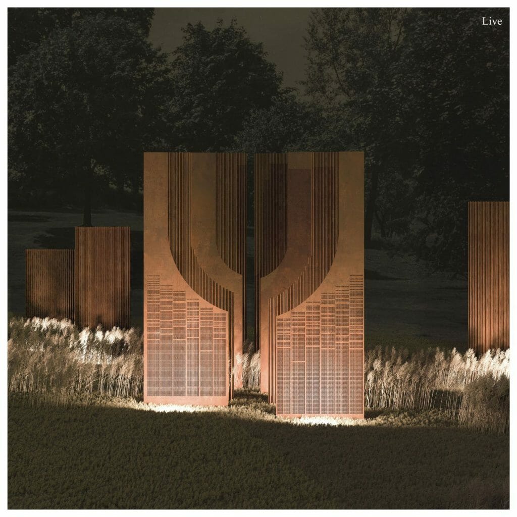 Memorialas Lietuvos gyventojams, gelbėjusiems žydus nacių okupacijos metais (Onos Šimaitės g.) - Skveras - vizualizacija