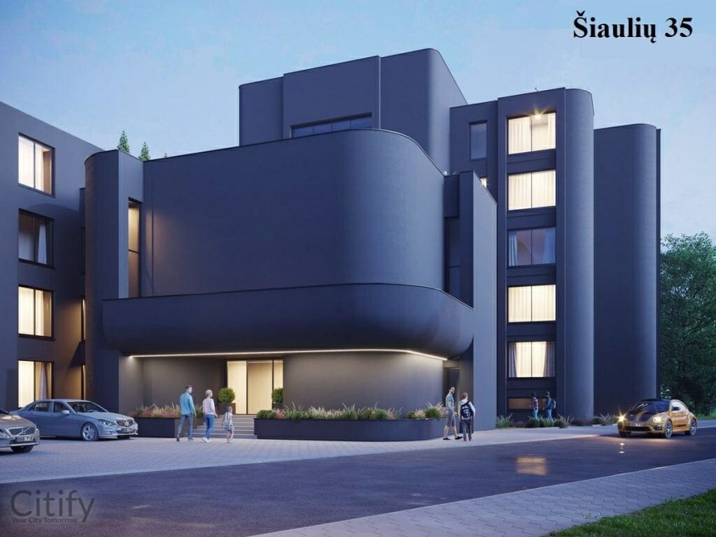 Šiaulių g. 35 (Šiaulių g. 35) - Daugiabutis - vizualizacija
