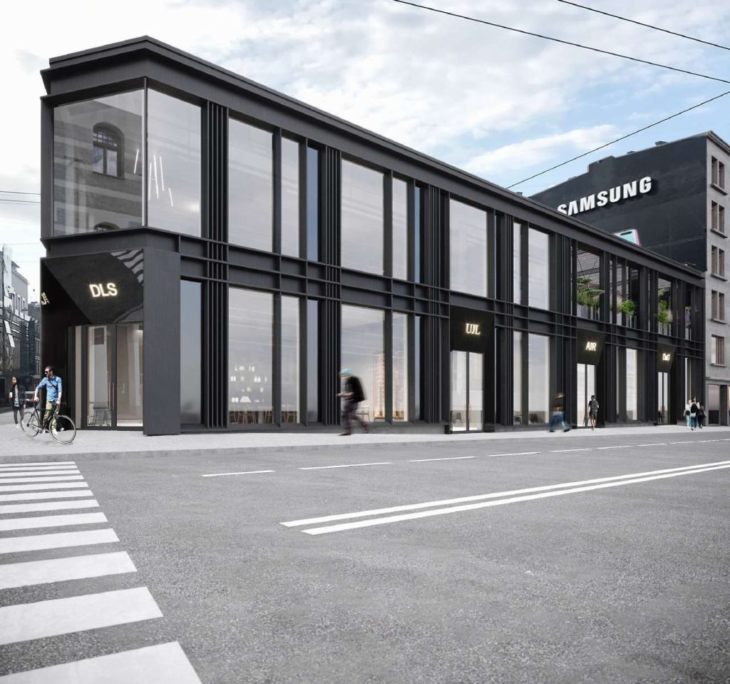 Brīvības iela 44 (Brīvības iela 44) - Office center - visualization