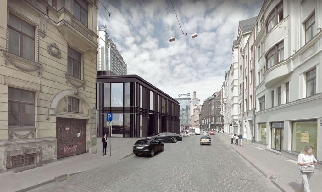 Brīvības iela 44 (Brīvības iela 44) - Office center - visualization