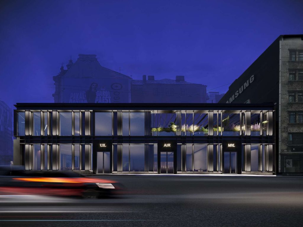 Brīvības iela 44 (Brīvības iela 44) - Office center - visualization