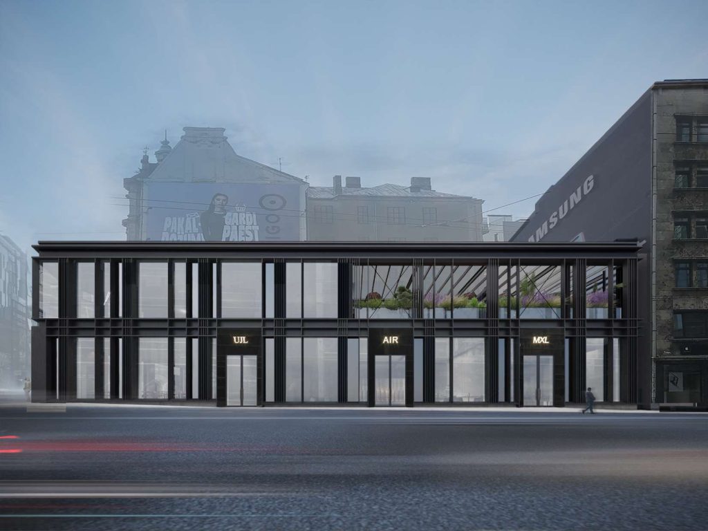 Brīvības iela 44 (Brīvības iela 44) - Office center - visualization