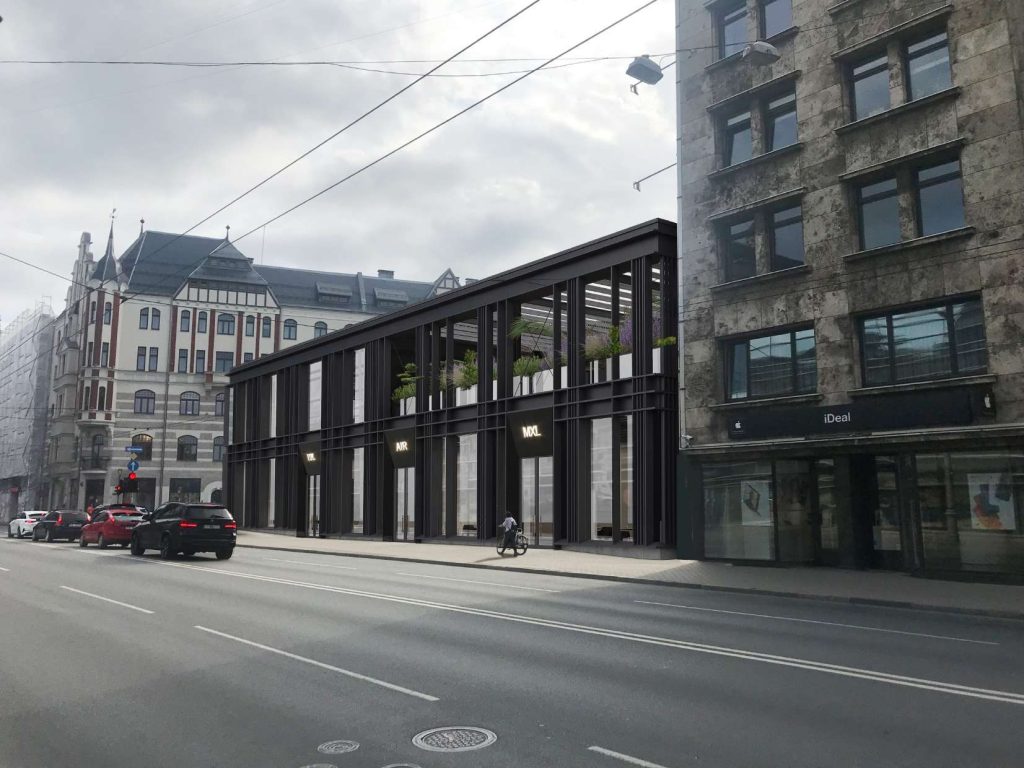 Brīvības iela 44 (Brīvības iela 44) - Office center - visualization