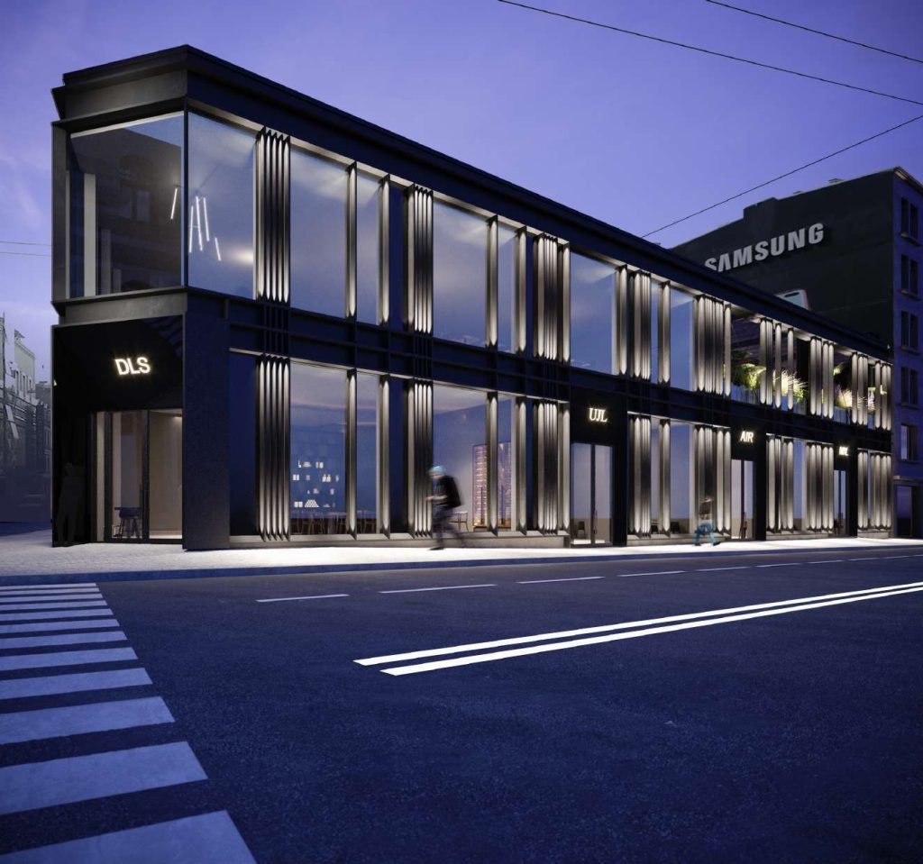 Brīvības iela 44 (Brīvības iela 44) - Office center - visualization