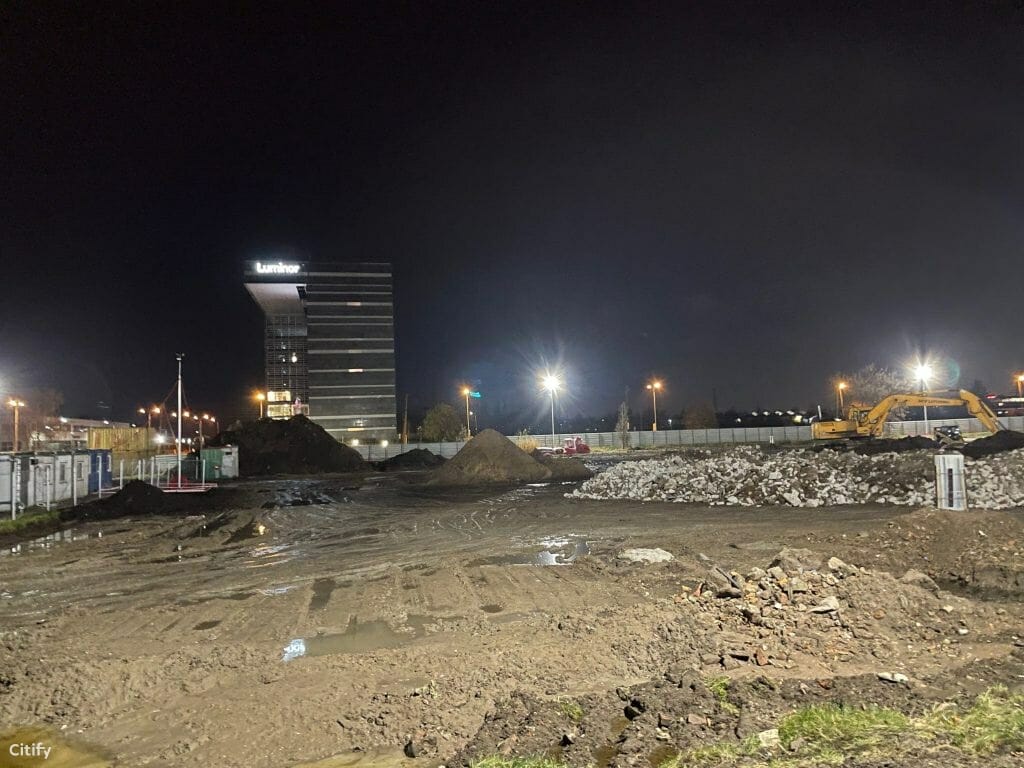 Elemental Business Centre (Skanstes iela 25) - Office center - construction photos