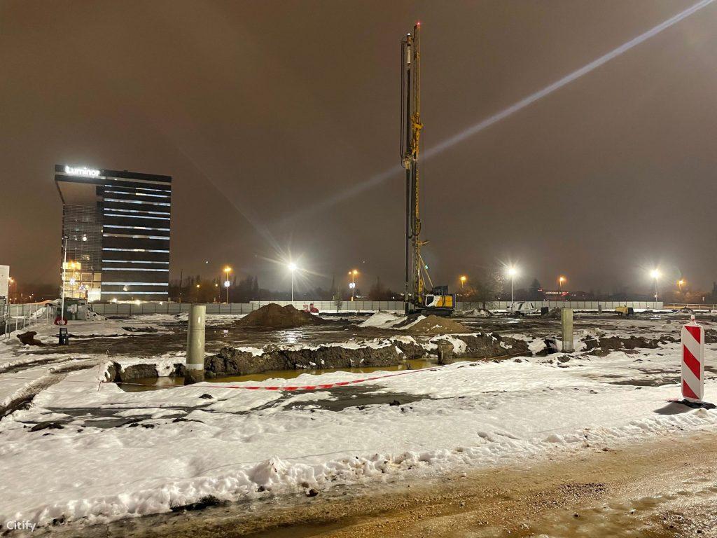 Elemental Business Centre (Skanstes iela 25) - Office center - construction photos