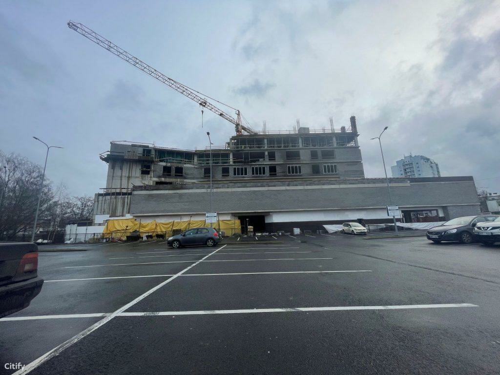 Arcada (Dzelzavas iela 45) - Office center - construction photos