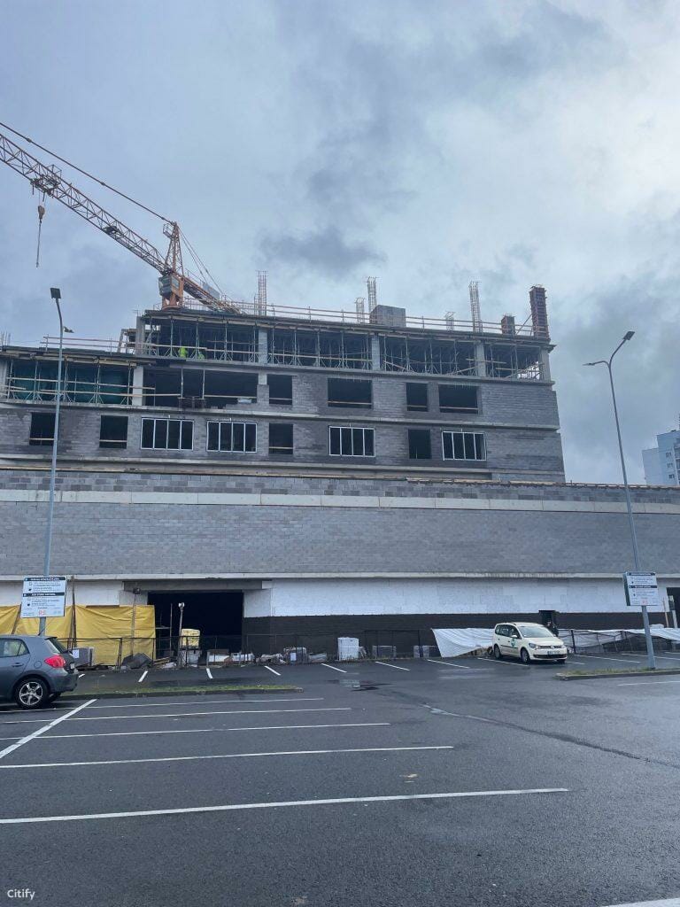 Arcada (Dzelzavas iela 45) - Office center - construction photos