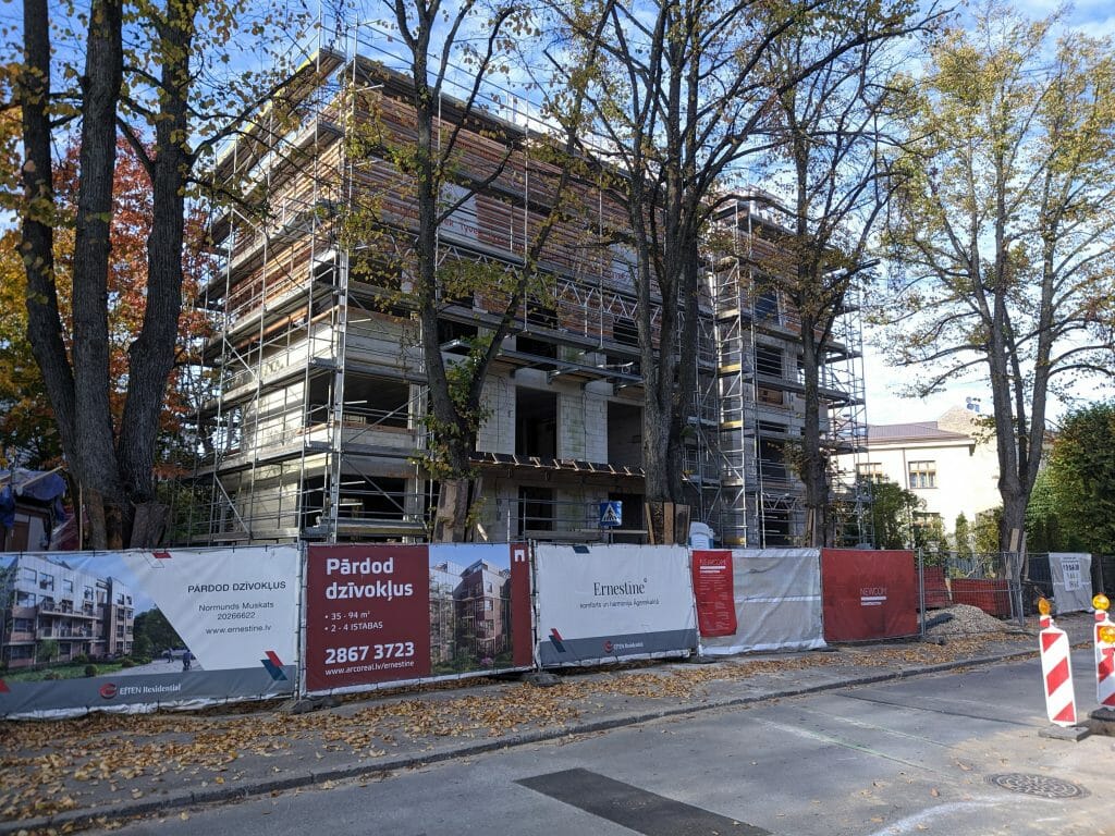 Ernestine (Ernestīnes iela 6a) - Multi apartment - construction photos