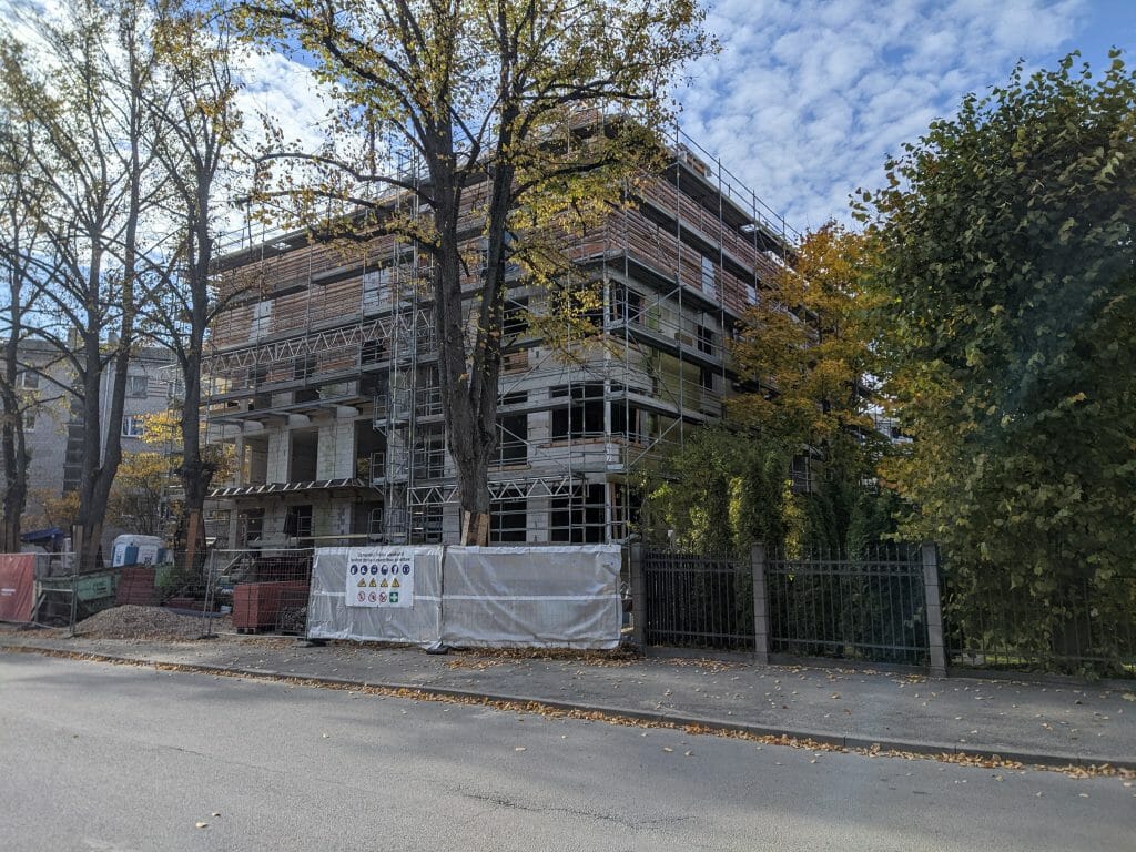 Ernestine (Ernestīnes iela 6a) - Multi apartment - construction photos