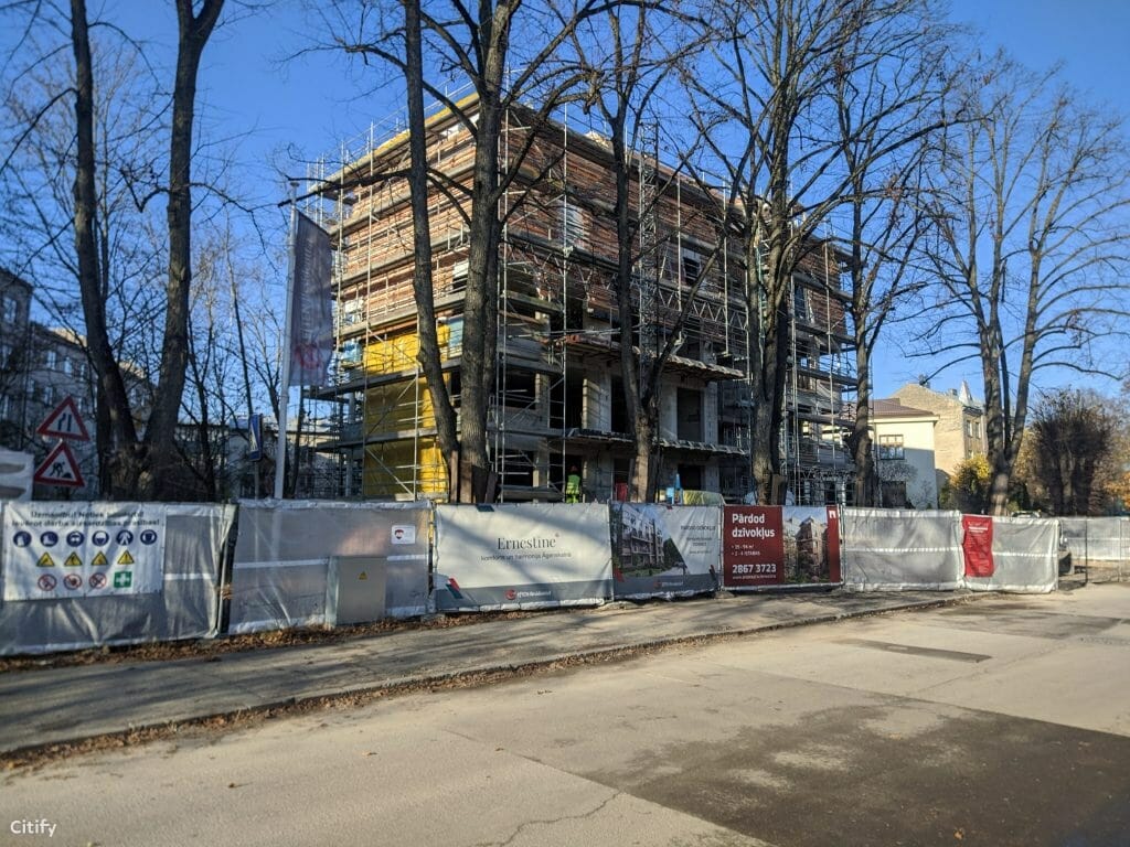 Ernestine (Ernestīnes iela 6a) - Multi apartment - construction photos