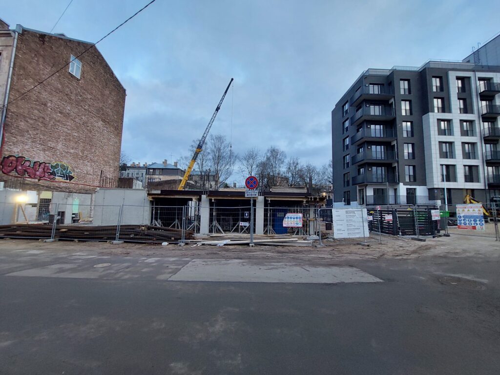 Dainas iela 8 (Dainas iela 8) - Daugiabutis - statybų nuotraukos